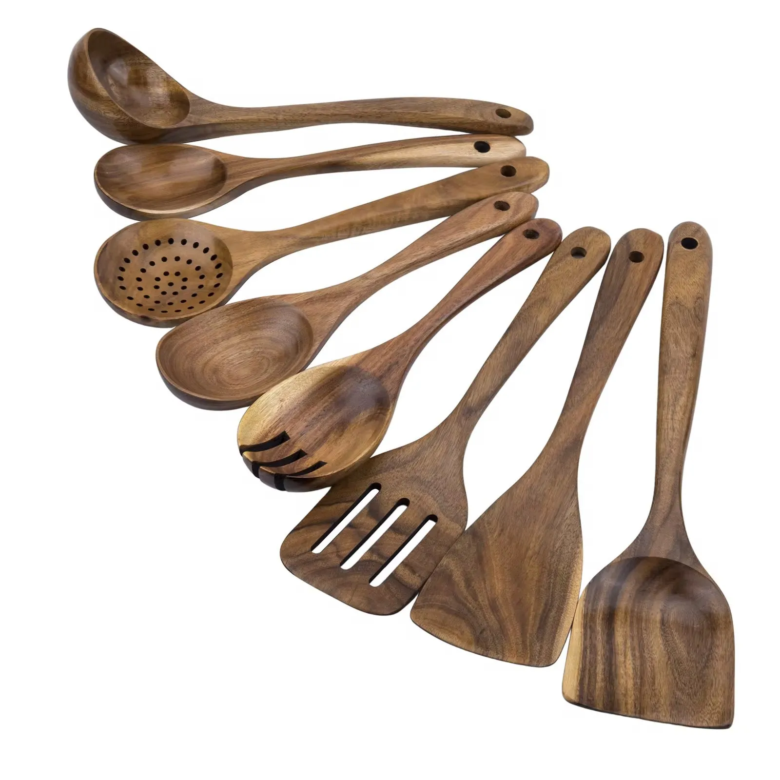 ملاعق خشبية للطبخ - Wooden Spoons for Cooking Teak