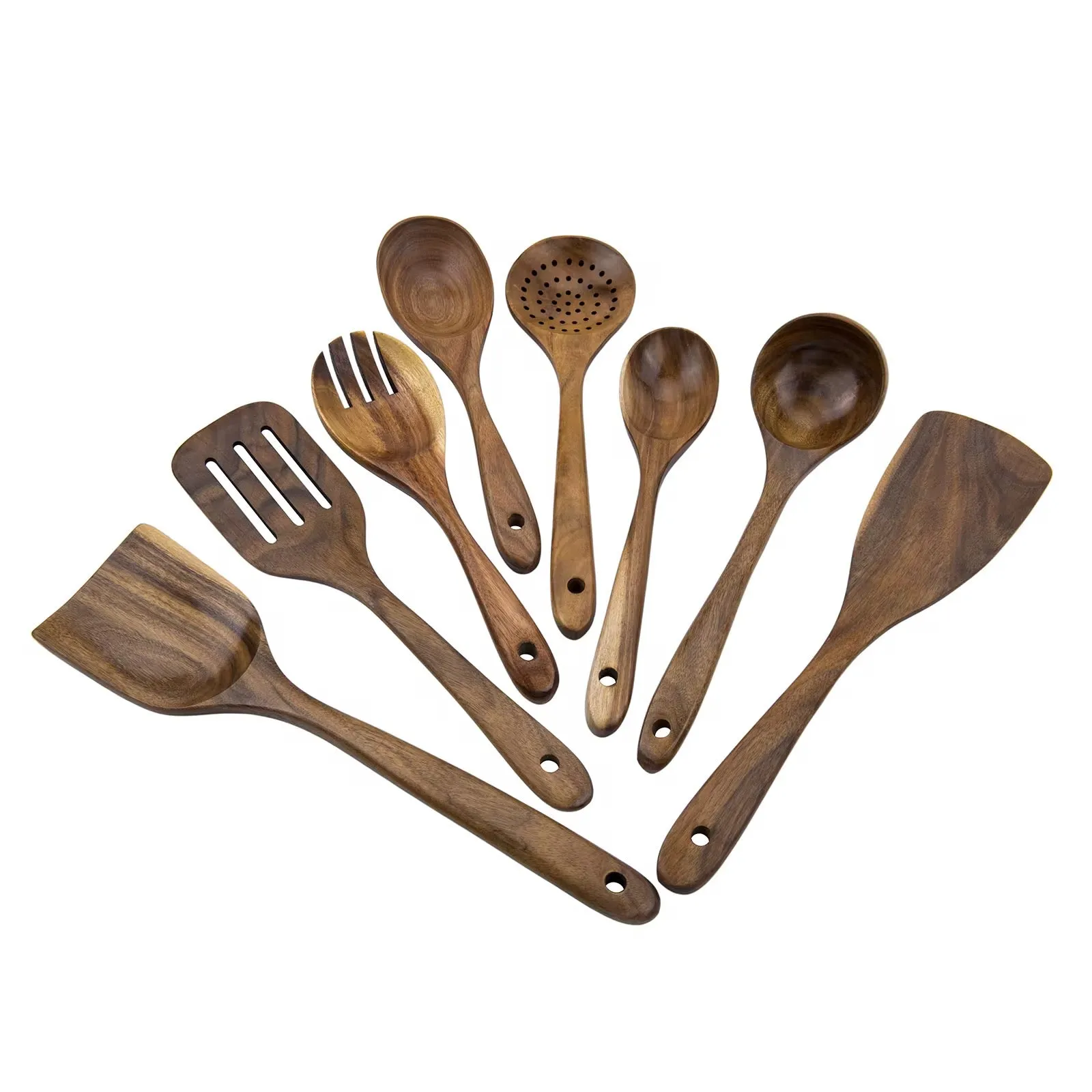 ملاعق خشبية للطبخ - Wooden Spoons for Cooking Teak