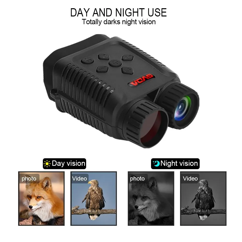 1080P HD Infrared Night Vision Binoculars | 2.4" TFT Screen
