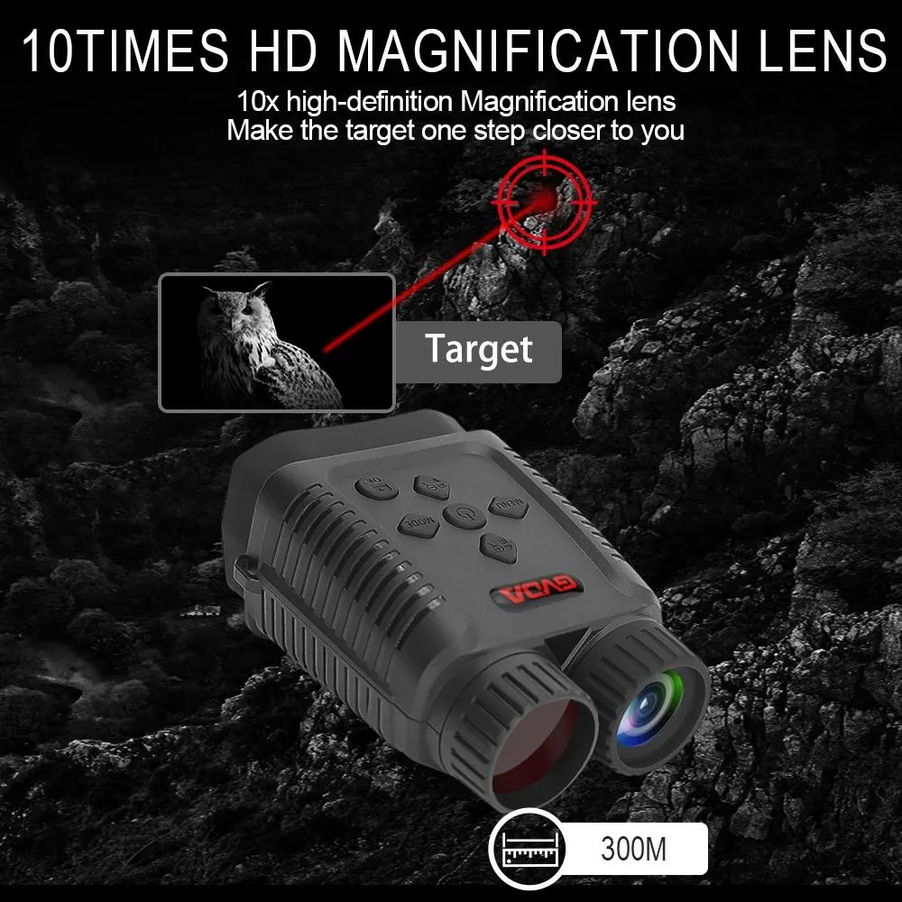 1080P HD Infrared Night Vision Binoculars | 2.4" TFT Screen