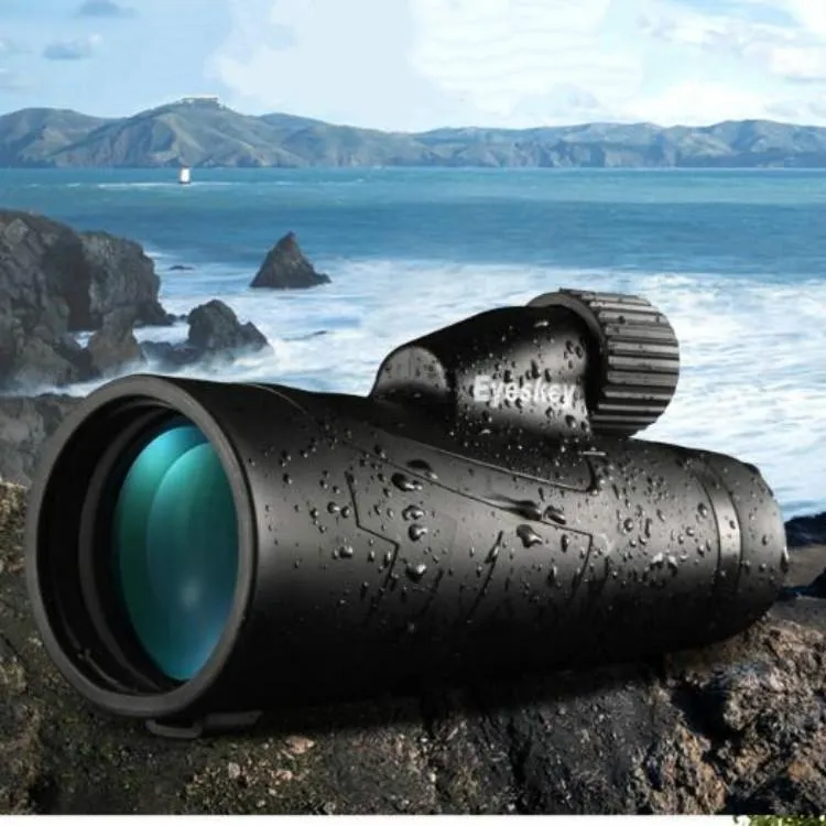 10x42 Portable Monocular Binoculars for Low-light Night Vision