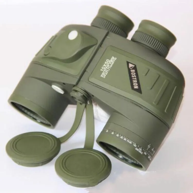 10x50 Floating Binoculars with Compass - Hd Navigation Waterproof Low Light Vision