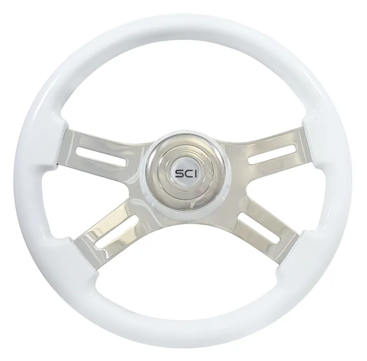 16" Classic White Wheel with Matching Bezel