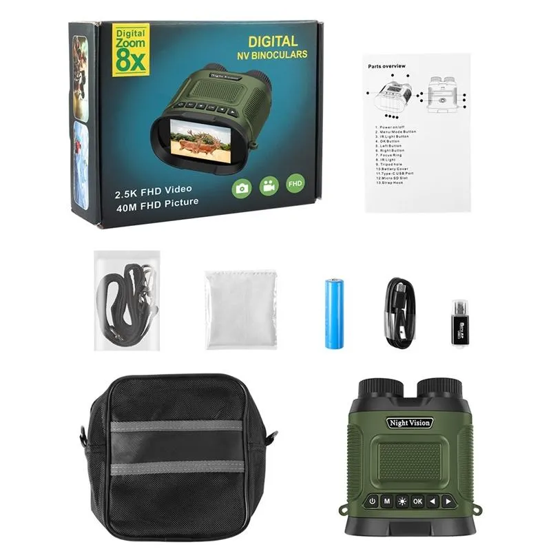 3 Digital Night Vision Binoculars with 3 Ips Screen