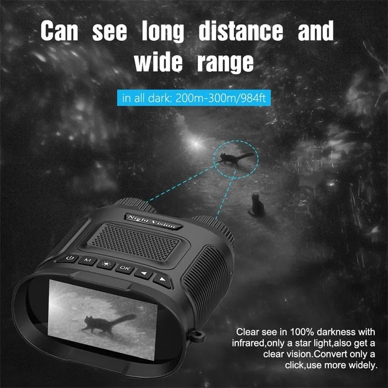 3 Digital Night Vision Binoculars with 3 Ips Screen