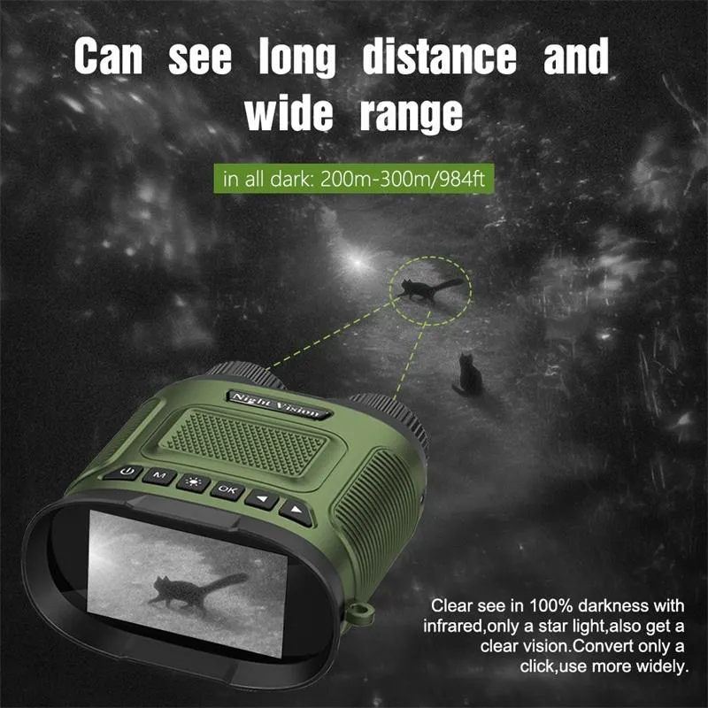 3 Digital Night Vision Binoculars with 3 Ips Screen