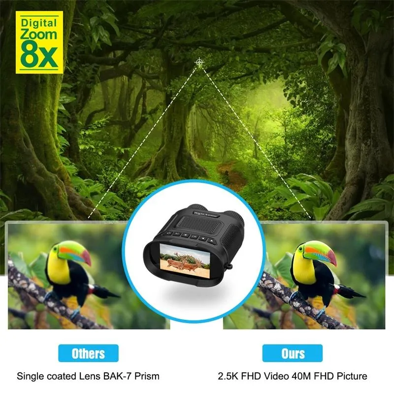 3 Digital Night Vision Binoculars with 3 Ips Screen