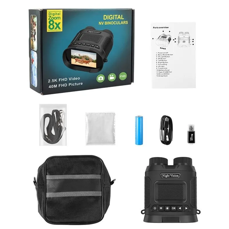 3 Digital Night Vision Binoculars with 3 Ips Screen