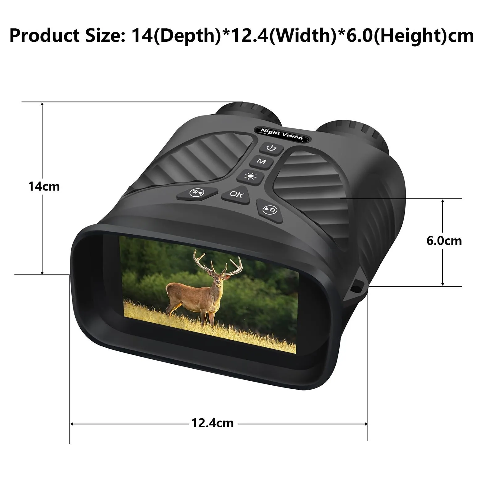 3 Ips Screen Digital Night Vision Binoculars with 3 Display