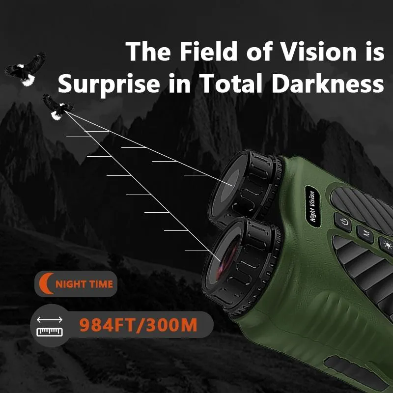 3 Ips Screen Digital Night Vision Binoculars with 3 Display