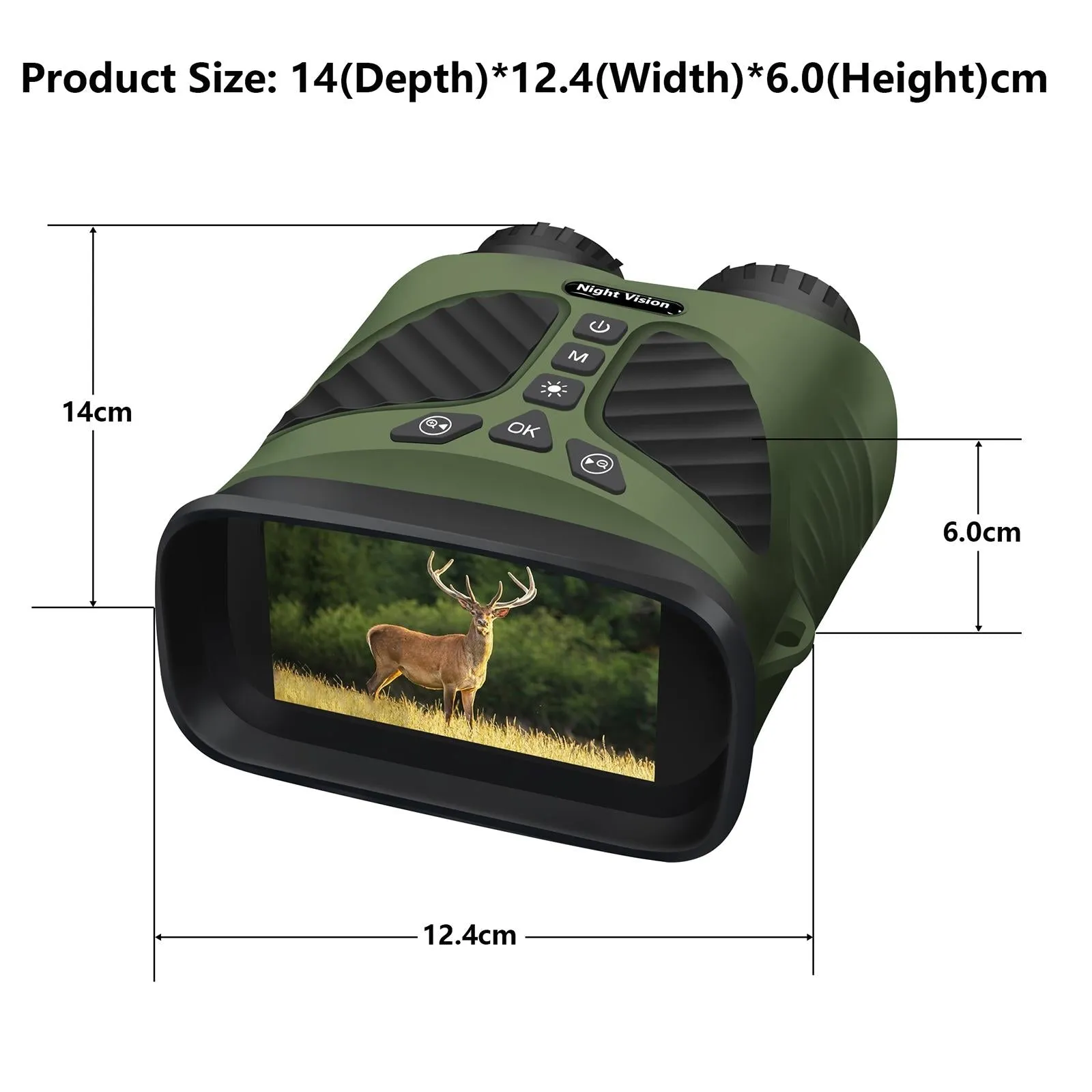 3 Ips Screen Digital Night Vision Binoculars with 3 Display