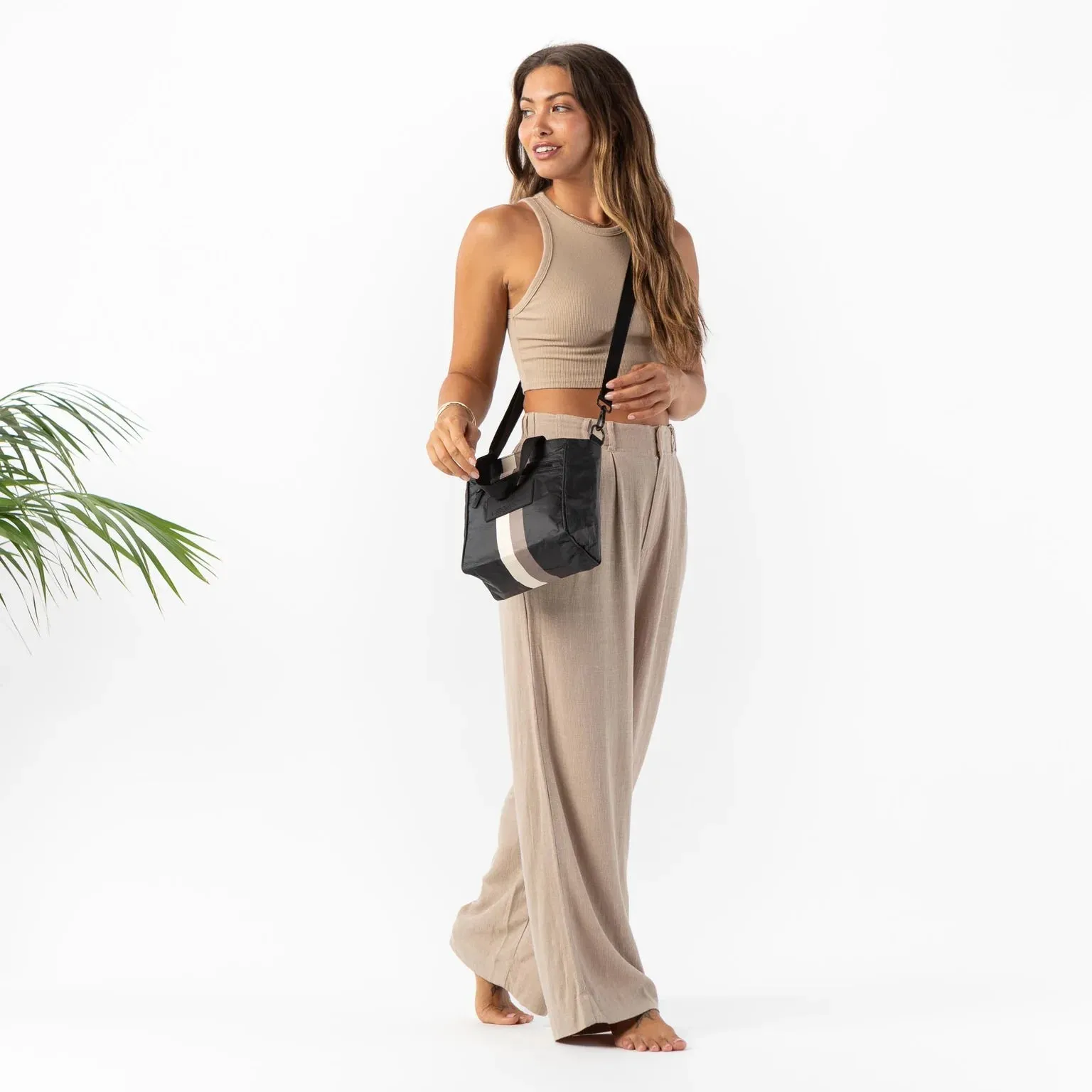 Aloha Crossbody | Le Voyageur Cafe/Black