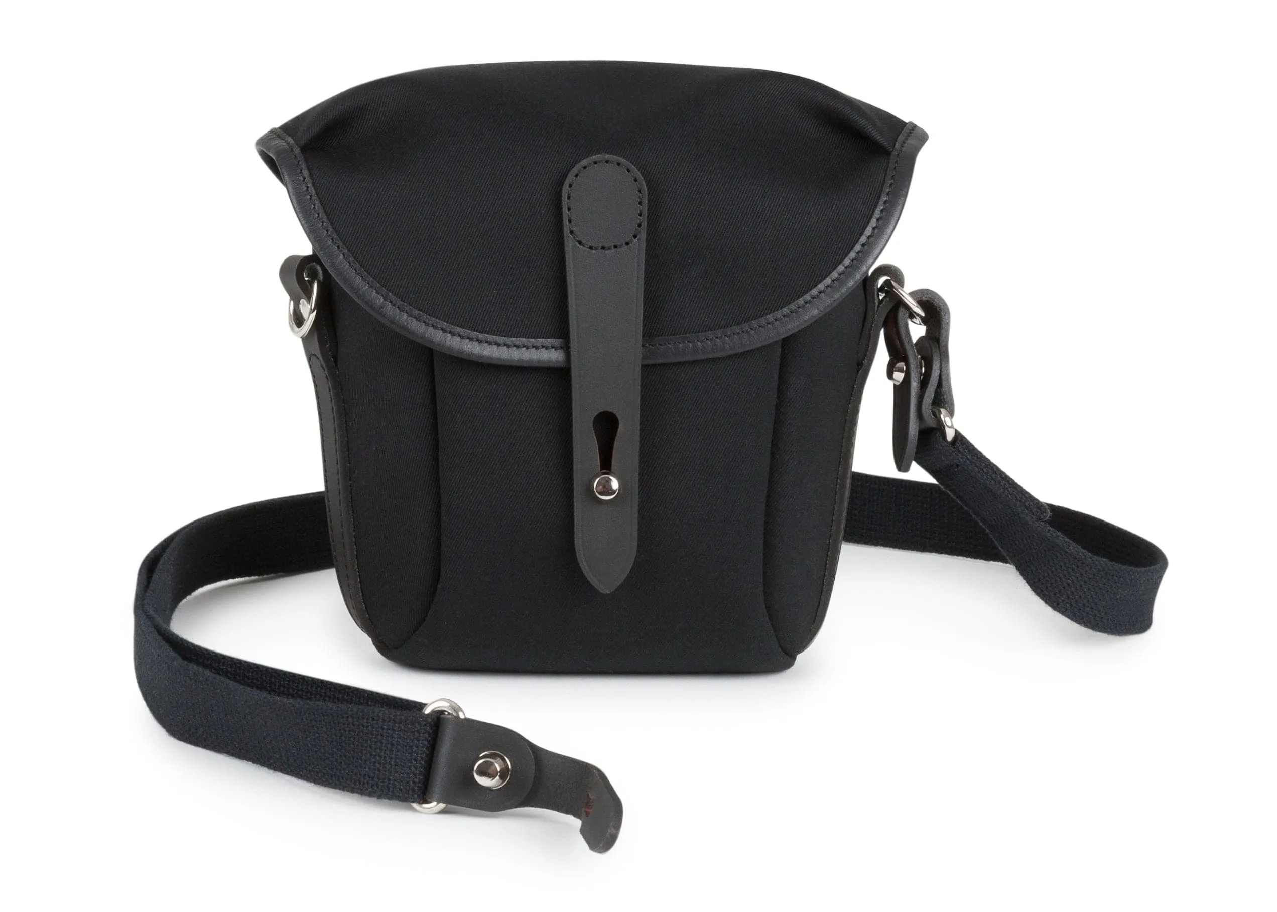 Galbin Binocular Case - 8 / Black Canvas / Black Leather