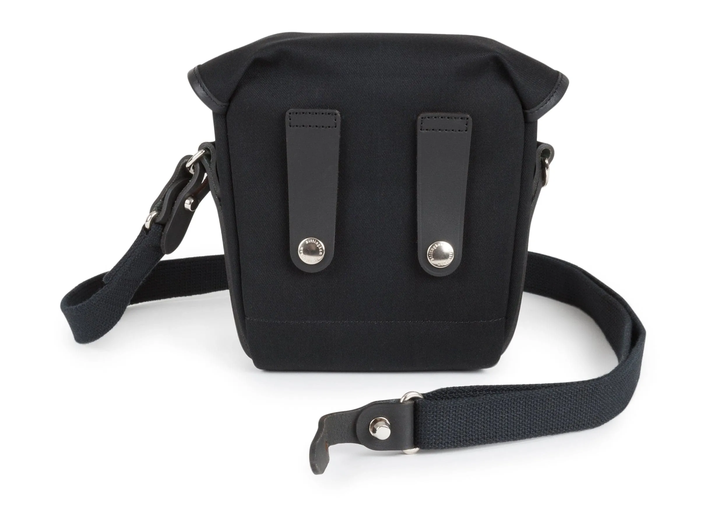 Galbin Binocular Case - 8 / Black Canvas / Black Leather