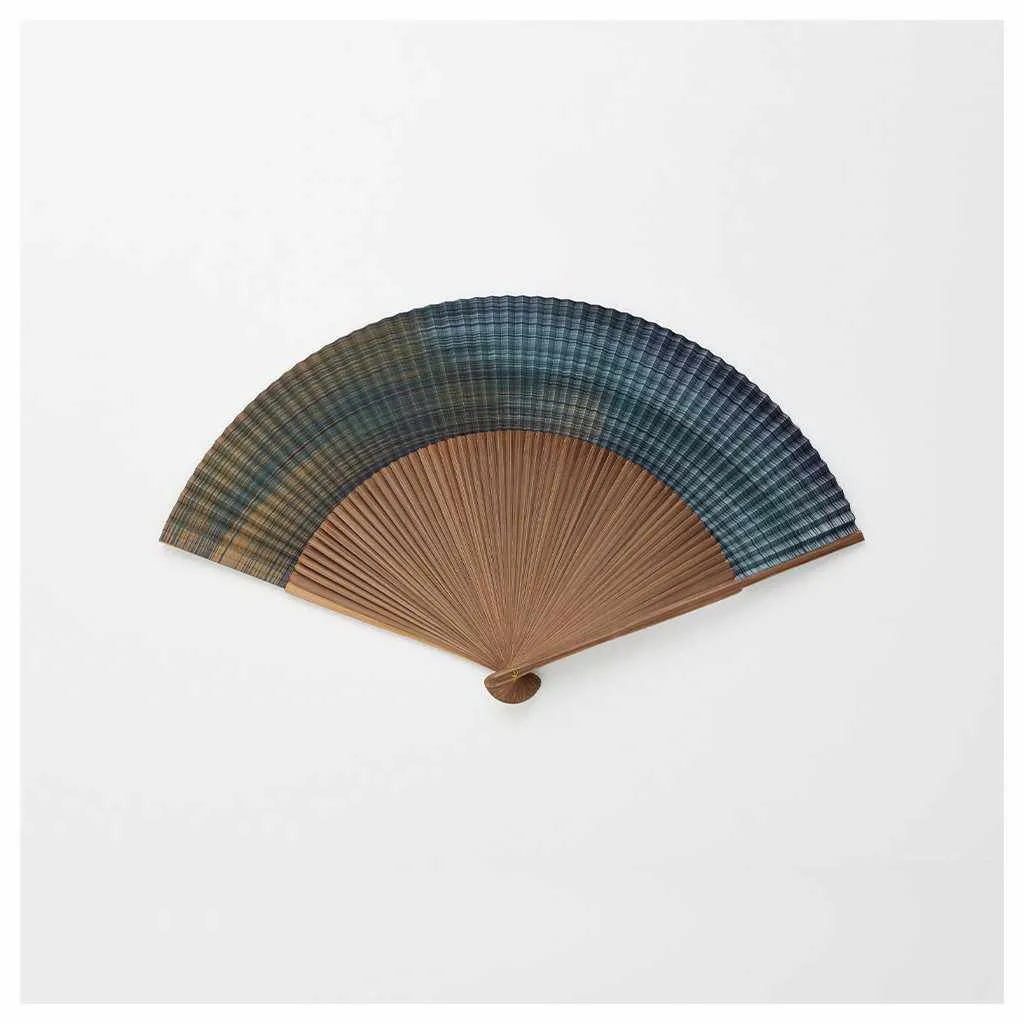 MEN'S PAPER FAN MIZUSHO BRUSH PULLING 60 ROOMS [HAND FAN]