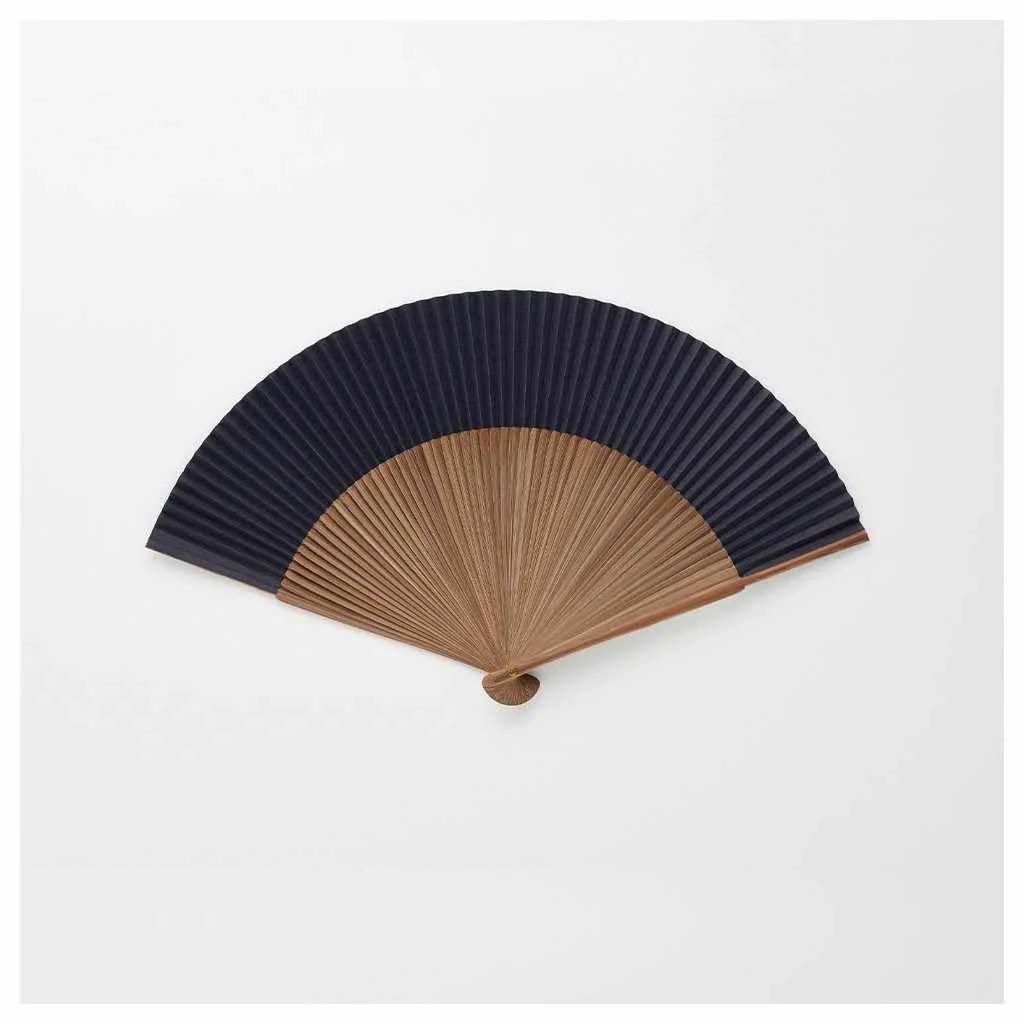 MEN'S PAPER FAN MIZUSHO BRUSH PULLING 60 ROOMS [HAND FAN]
