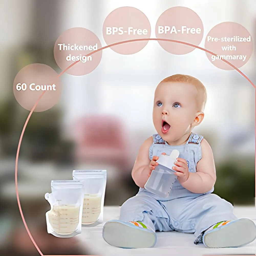 Milk Storage Bags | For Storage of Breast Milk