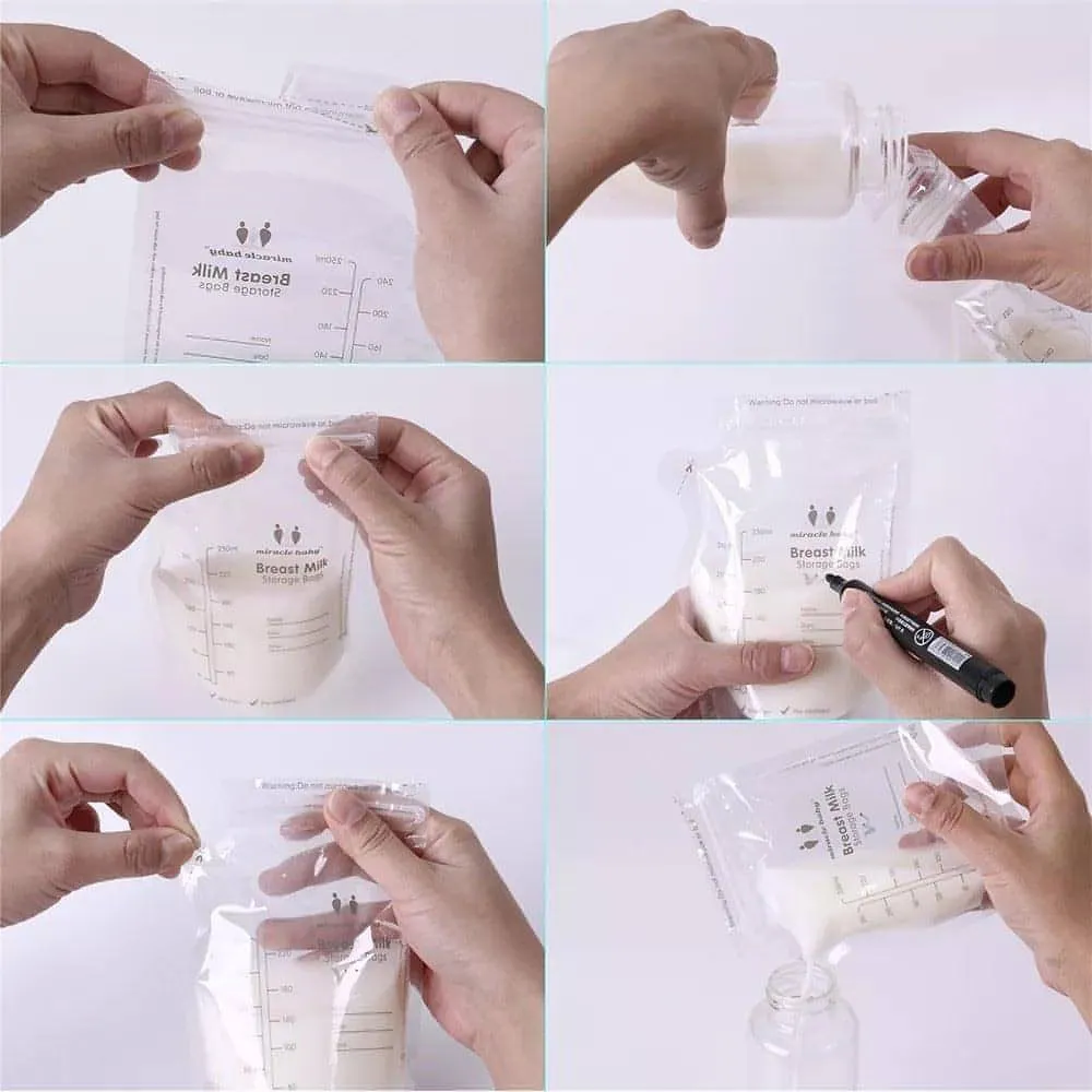 Milk Storage Bags | For Storage of Breast Milk