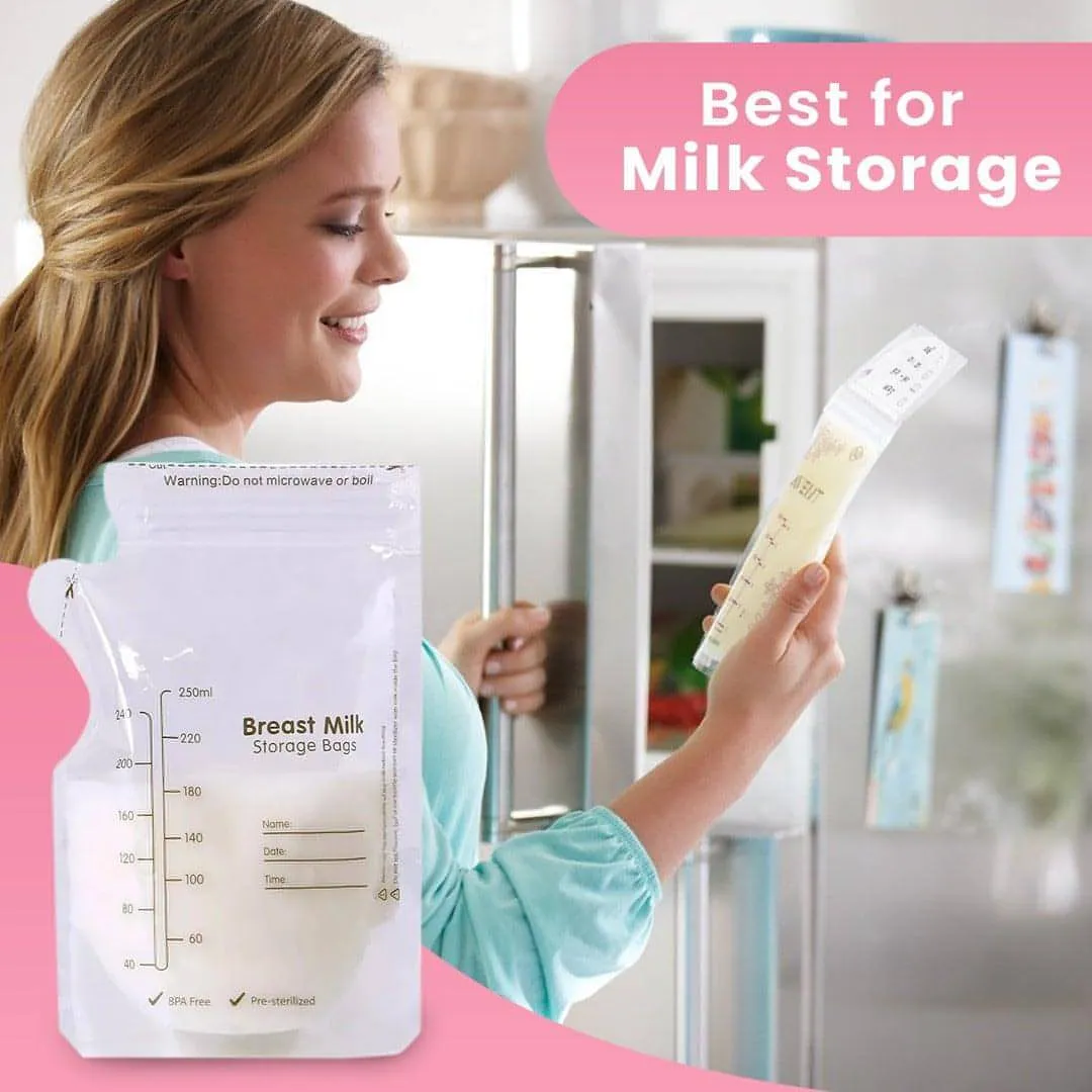 Milk Storage Bags | For Storage of Breast Milk
