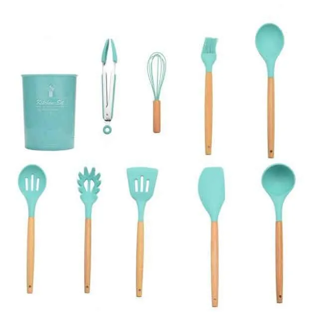 Silicone Detail Cooking Utensils Set
