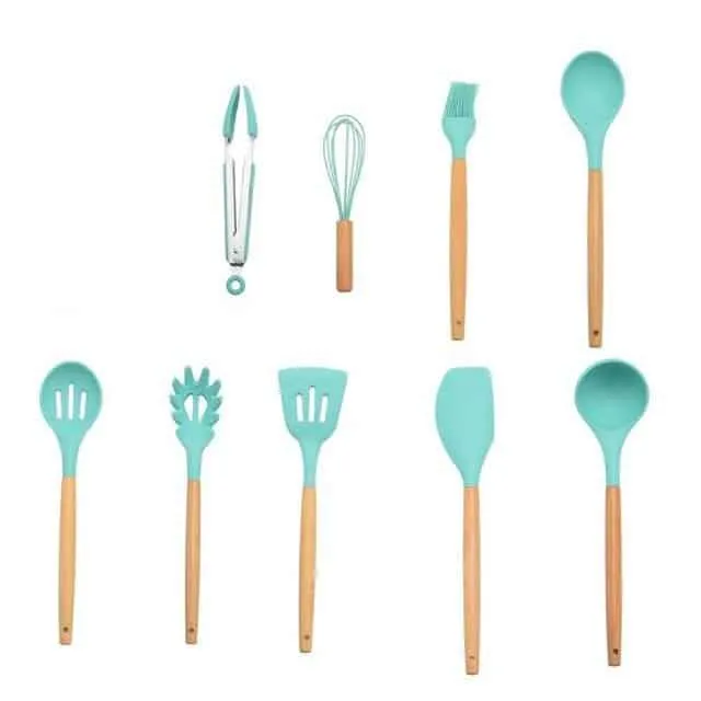 Silicone Detail Cooking Utensils Set