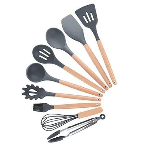Silicone Detail Cooking Utensils Set
