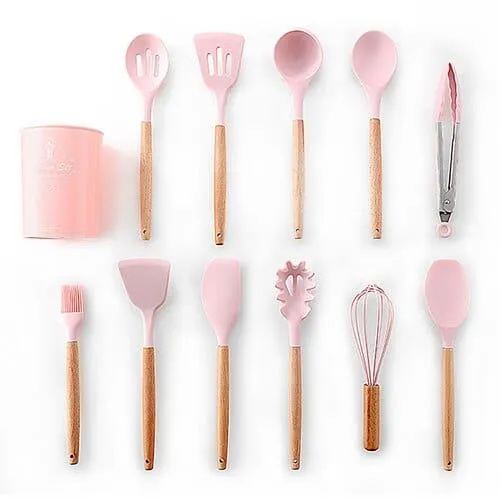 Silicone Detail Cooking Utensils Set
