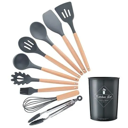 Silicone Detail Cooking Utensils Set
