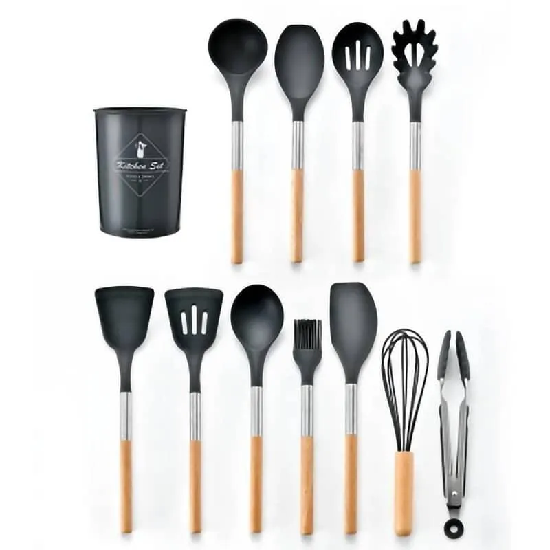 Silicone Detail Cooking Utensils Set