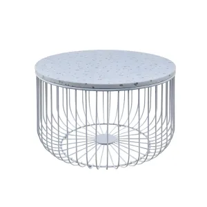 Terrazzo Coffee Table - White