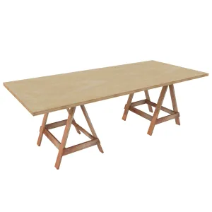 Vineyard Timber Trestle Table